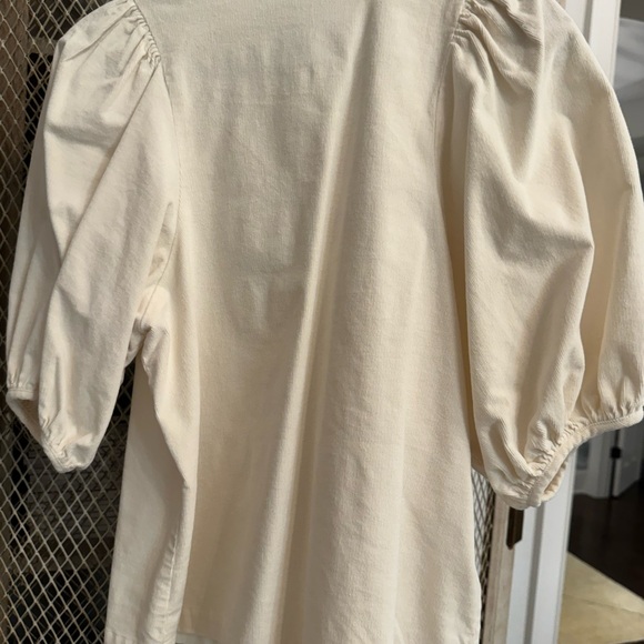 LANHTROPY BUBBLE CORDUROY SHIRT - cream size XS Excellent condition. - Picture 1 of 6